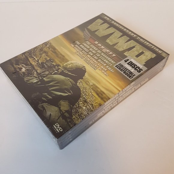 WWII 60th Anniversary Collection DVD Box Set Military War Movies Action HIstory - Picture 4 of 13